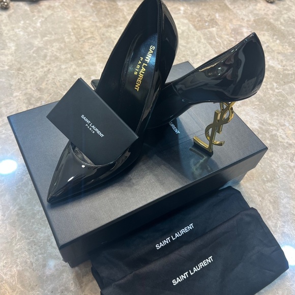 Ysl OPYUM PUMPS IN PATENT LEATHER - Picture 2 of 6